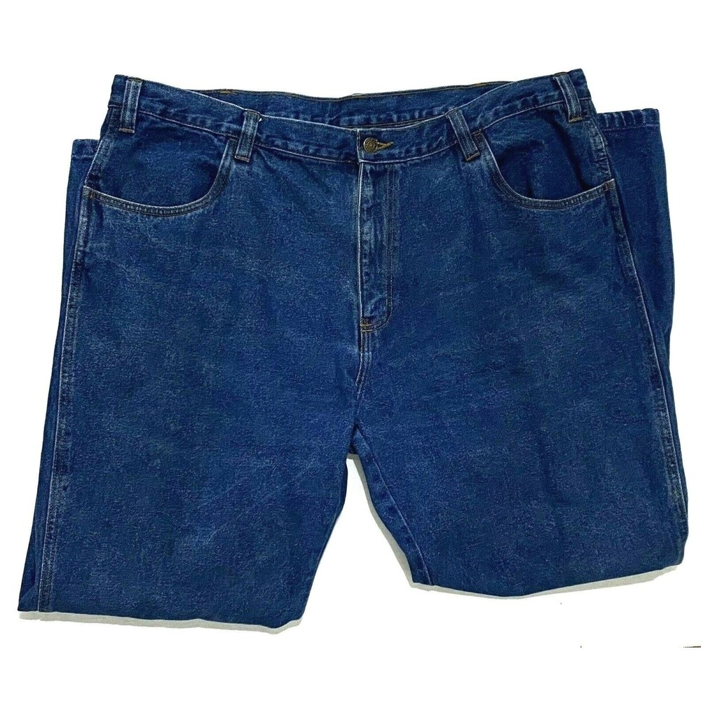 Ozark Overall Co Jeans 44x32 Straight Leg High Rise Dark Wash Classic‎ Fall